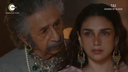 Taj Divided By Blood Review in Hindi Zee5 Naseeruddin Shah Aditi Rao Hydari Dharmendra Abhimanyu Singh