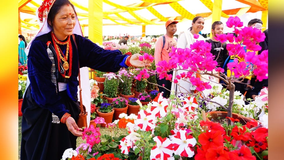 Vasantotsav 2023 in Uttarakhand Raj Bhavan Flower Exhibition Amazing Photos