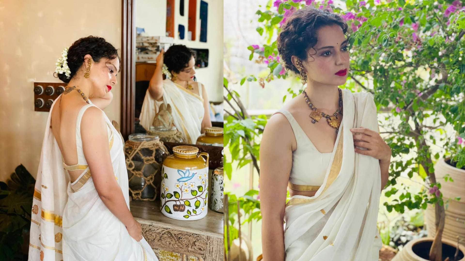 Know Kangana Ranaut Desi Glam Look With These Simple Tips