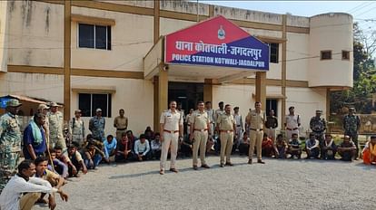 jagdalpur police arrested 56 absconding permanent warrantees