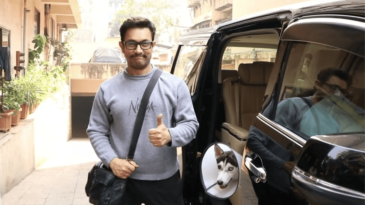 Aamir Khan Spotted Outside Zoya Akhtar Office New Look Goes Viral On Social Media
