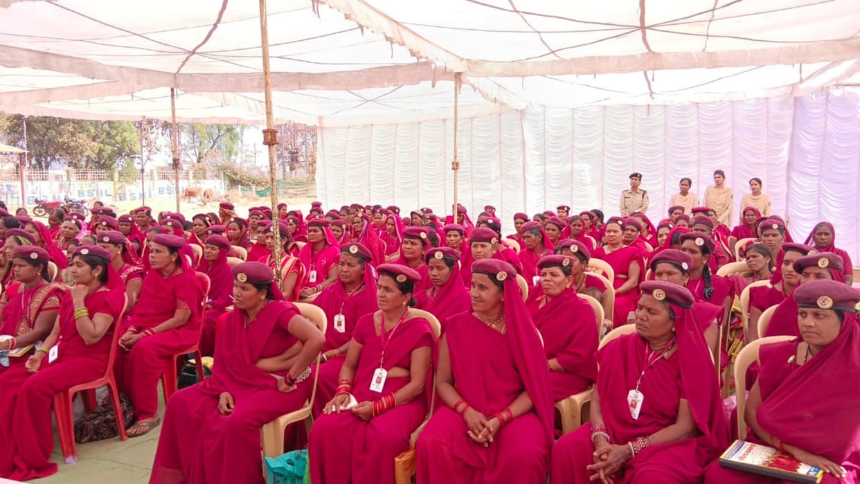 women commandos return again under mission purna shakti in balod