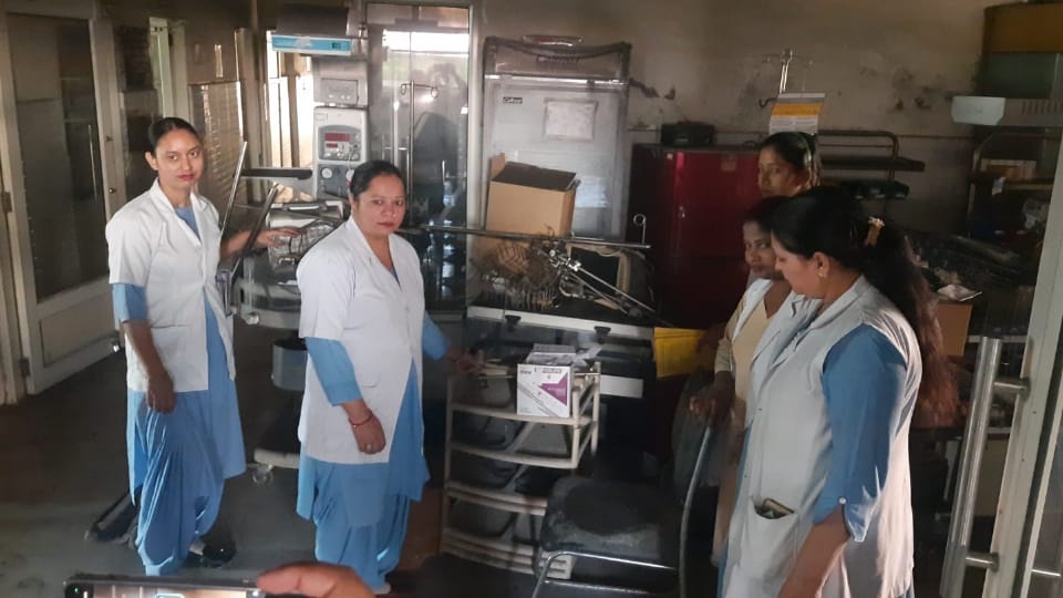 Fire Broke our in NIKU Ward of Yamunanagar Civil Hospital