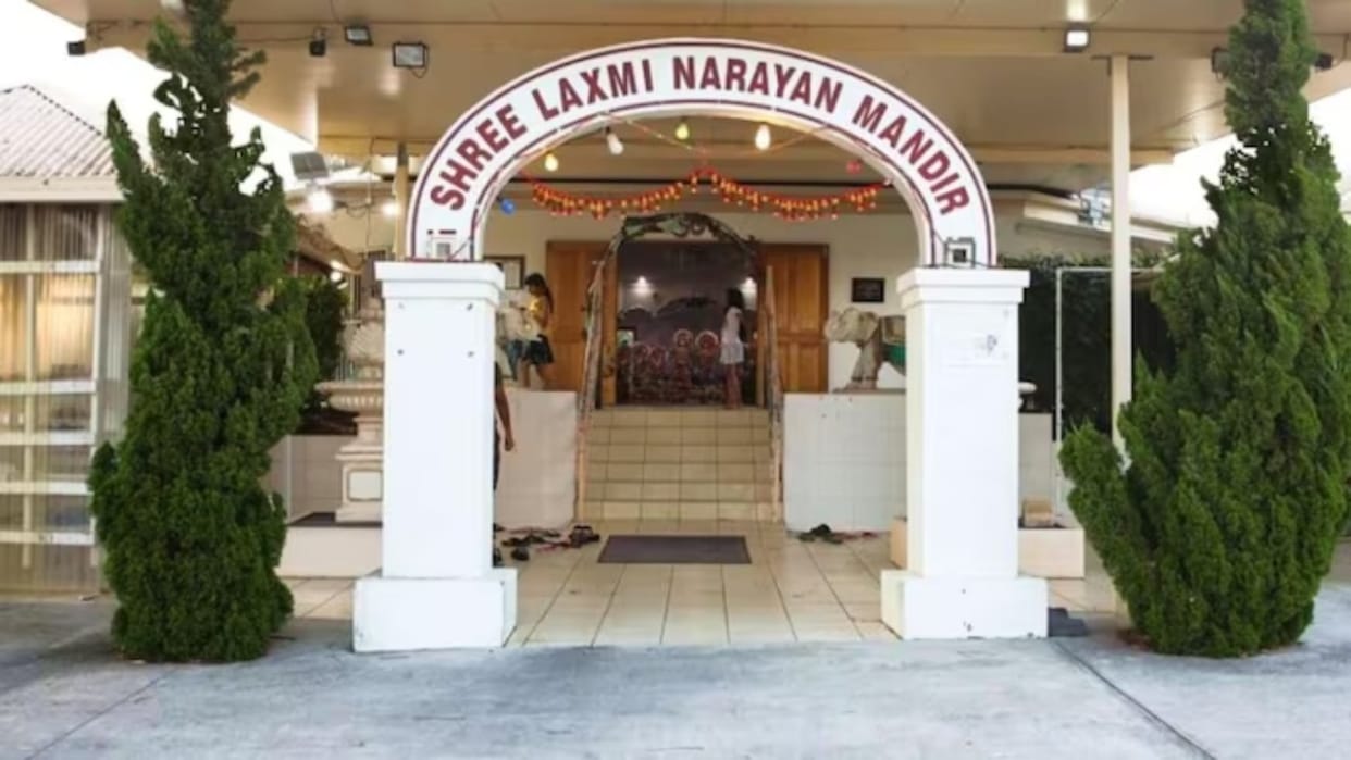 Australia Pro-Khalistan Supporters Vandalise Shree Laxmi Narayan Temple in Brisbane News in Hindi