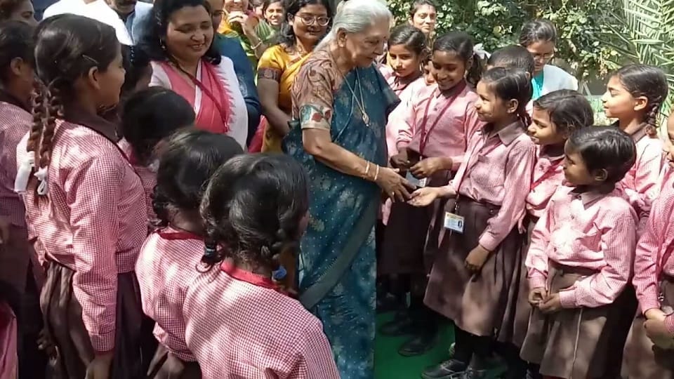 governor Anandiben Patel expressed concern over education of council schools