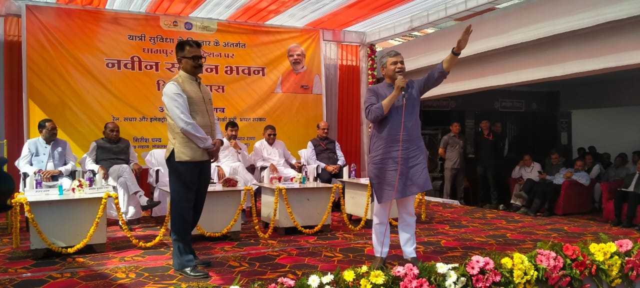 UP: Railway Minister Ashwini Vaishnav visit in pictures, says goal is to win the Bijnor Lok Sabha seat