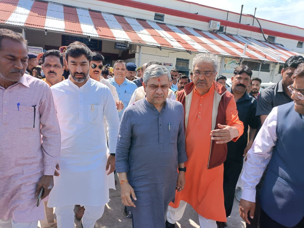 UP: Railway Minister Ashwini Vaishnav visit in pictures, says goal is to win the Bijnor Lok Sabha seat