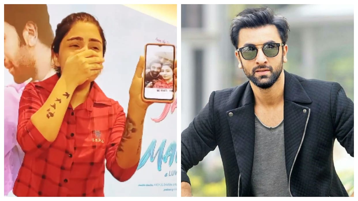 Tu Jhoothi Main Makkaar: Ranbir Kapoor Fan shed tears after getting selfie with Actor netizens trolled