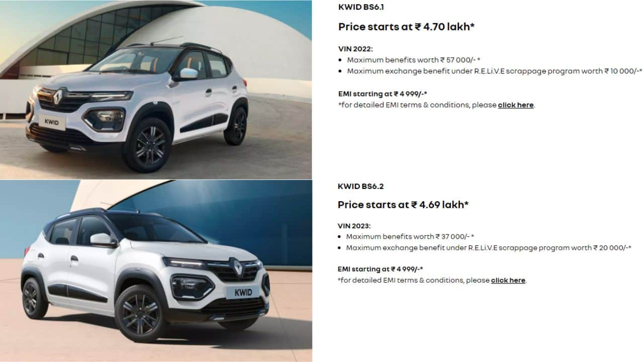 Buy Renault car in the march 2023 company is giving a huge discount of Rs 62,000