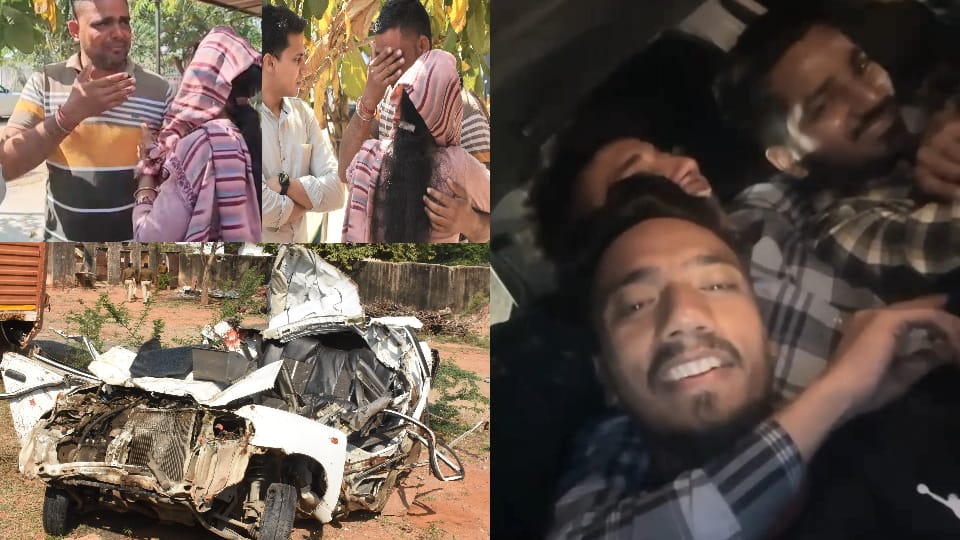 Gurugram Faridabad Road Accident: Dumper Hits Car And Drags It 100 Meters, Six Friends Killed