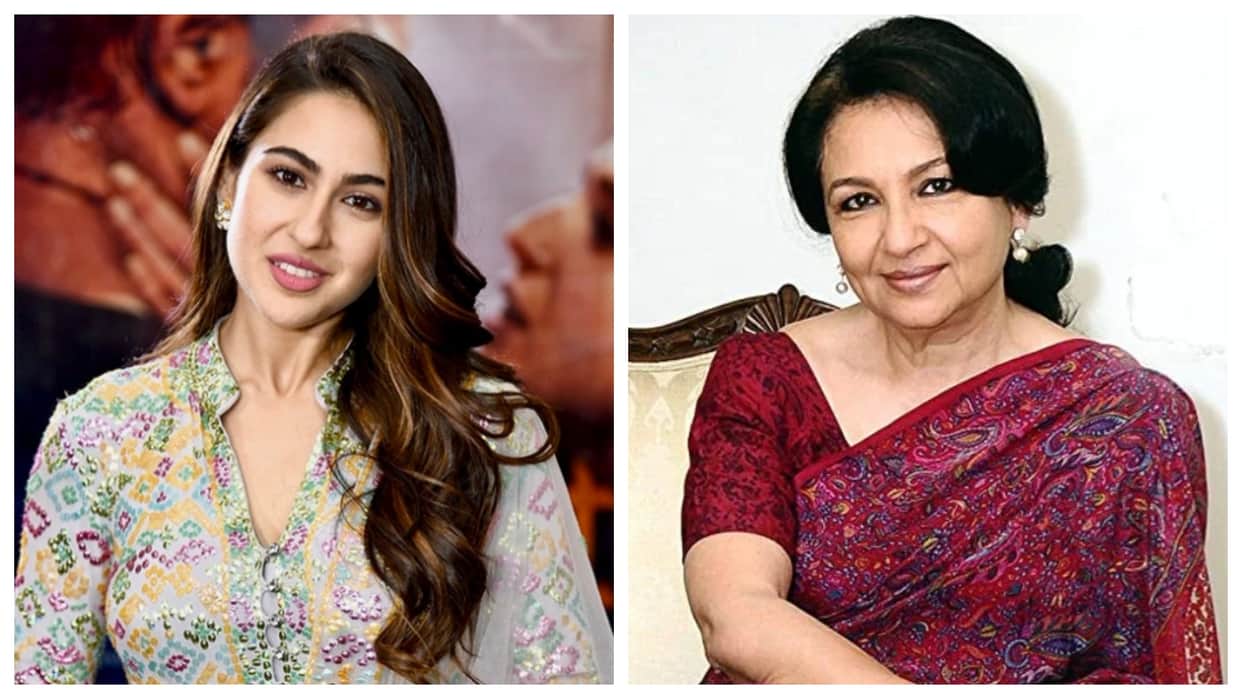 Sharmila tagore messaged sara ali khan after watching her in zara hatke zara bachke film