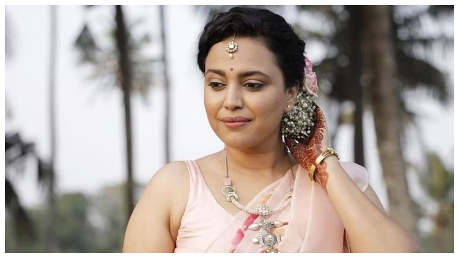 Swara Bhaskar and Fahad Ahmad marriage rituals started actress dance on Dhol beats video goes viral