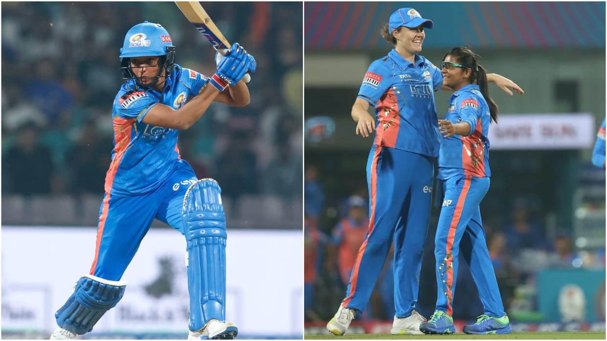 MI vs GG WPL Highlights Gujarat Giants Vs Mumbai Indians Women IPL Today Match Scorecard Updates