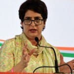 कांग्रेस नेता प्रियंका गांधी वाड्रा।