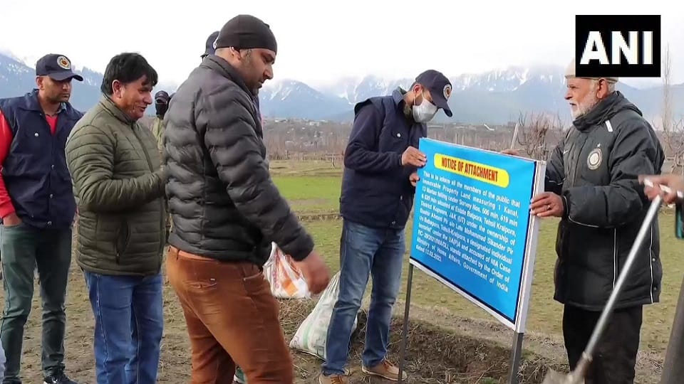 Hizbul leader Bashir Ahmed's property seized in Kupwara
