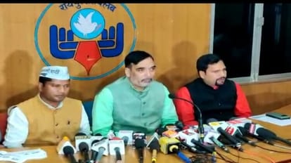 राजधानी रायपुर में कैबिनेट मंत्री गोपाल राय ने प्रेसवार्ता की।