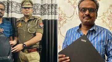 Varanasi: हर तरफ हो रही वाराणसी पुलिस की तारीफ, चंद घंटों में लौटाया दर्शनार्थी का लैपटॉप, ट्वीट हो रहा वायरल हर तरफ हो रही वाराणसी पुलिस की तारीफ, घंटों में लौटाया दर्शनार्थी का लैपटॉप