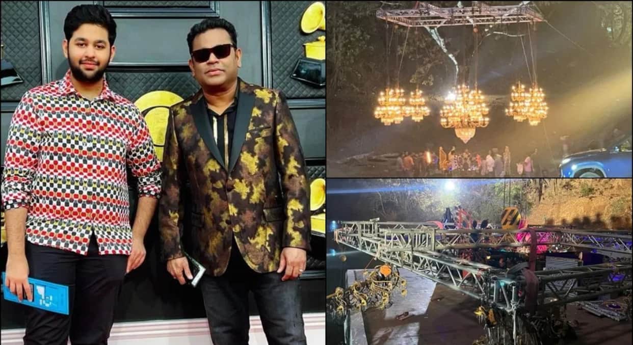 A R Rehman son AR Ameen narrowly escapes an accident on a set says unable to recover from the trauma