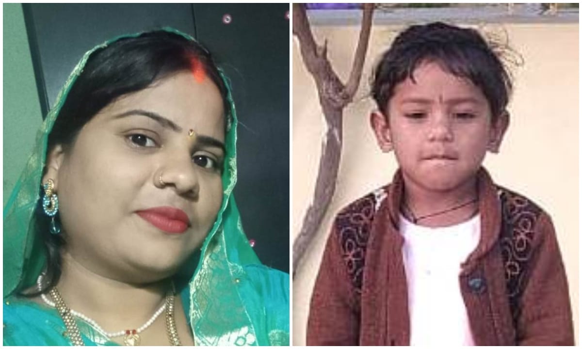 Husband returned from abroad after year his wife and daughter died due to scorching in azamgarh