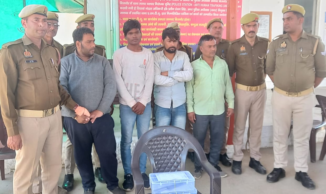 Bijnor: Cousin struggling with financial crisis conspired to kidnap in film style, police arrested four