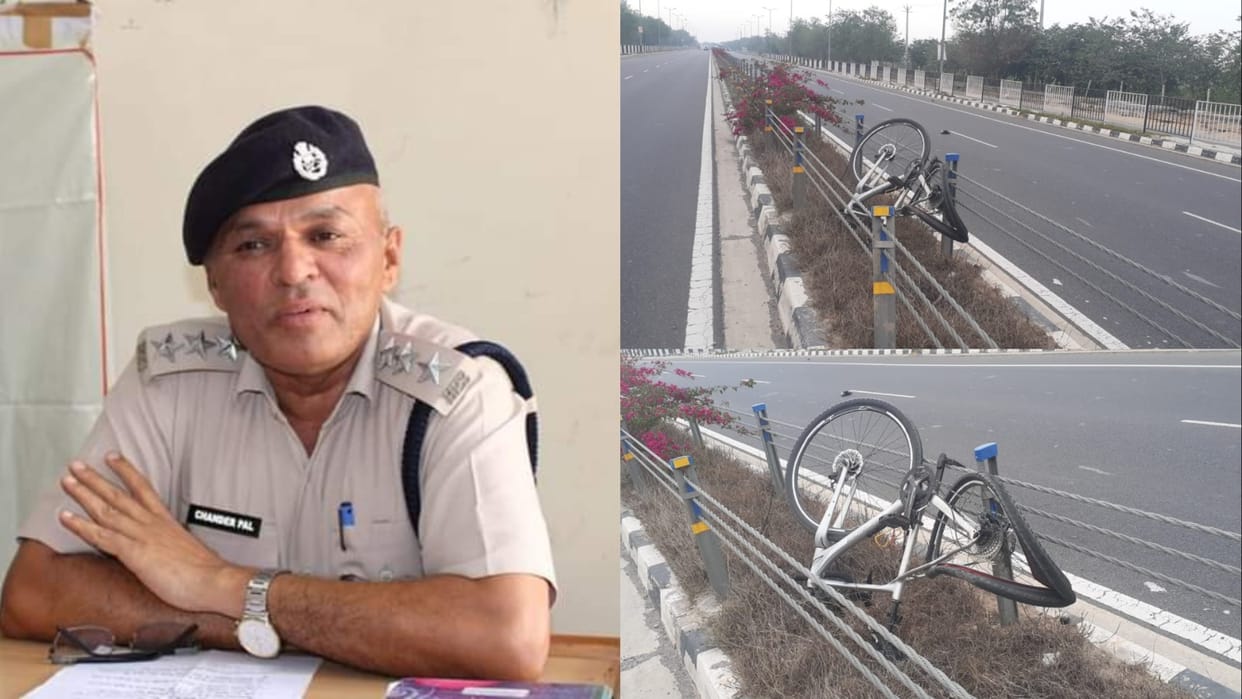 DSP died in Accident: DSP Chanderpal was fond of cycling