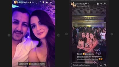 Dia Mirza Attend Rajkumari Concert With Husband Vaibhav And Diana Penty Actress Shared Photos On Instagram