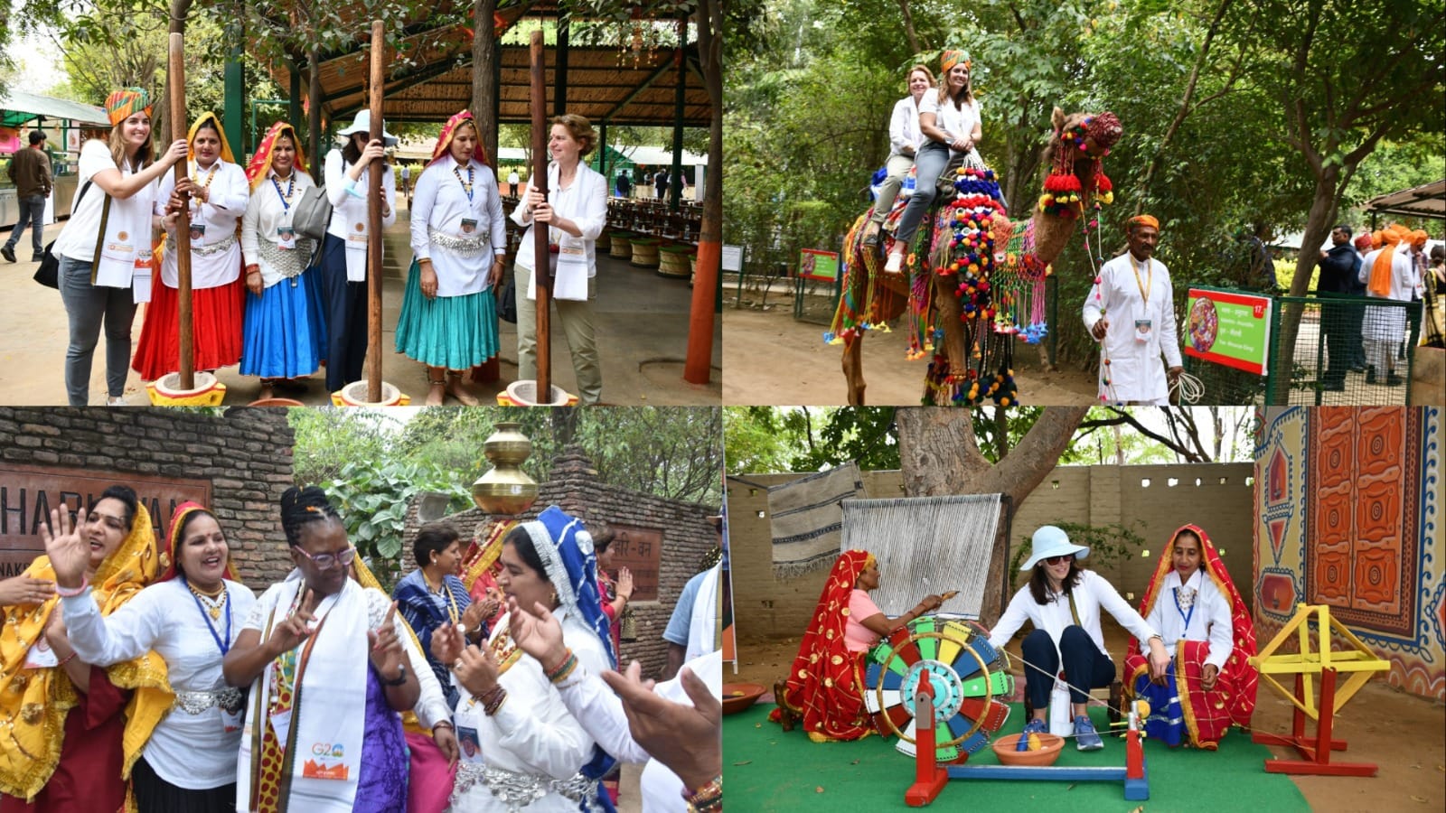 G-20 delegation reached Jhajjar of Haryana Photos