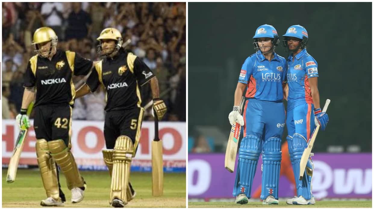 IPL 2008 vs WPL 2023 Opening Match, GUJ vs MI WPL and KKR vs RCB IPL Stats Comparison Scorecard; WPL vs IPL