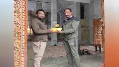 Devotees of Baba reached Joshimath with gulal of Shri Krishna Janmabhoomi to play Badrinath Holi