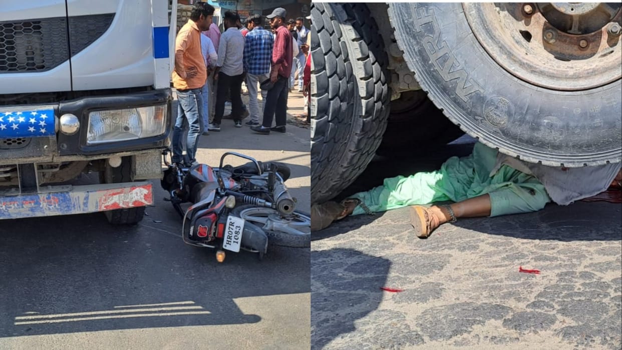 Mother and son died in road accident in Kurukshetra