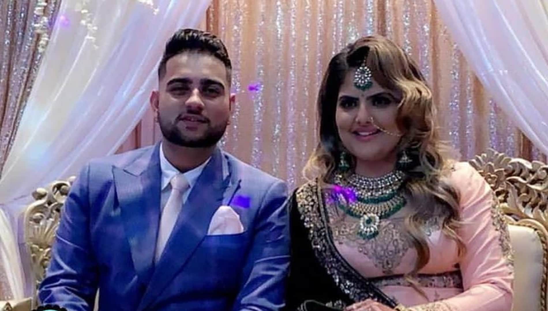karan aujla married with long time girlfriend palak punjabi singer wedding photos goes viral on social media