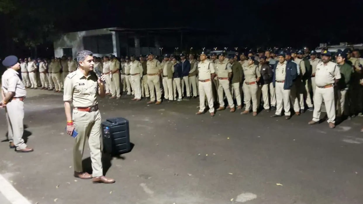 Ujjain: In police action regarding Holi and Rangpanchami, 192 were taken into custody