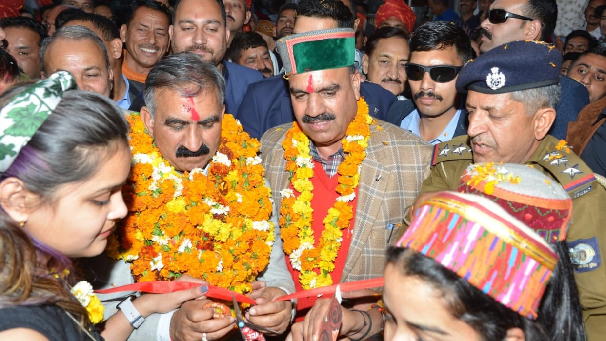 cm sukhvinder singh sukhu inaugurated holi mela sujanpur