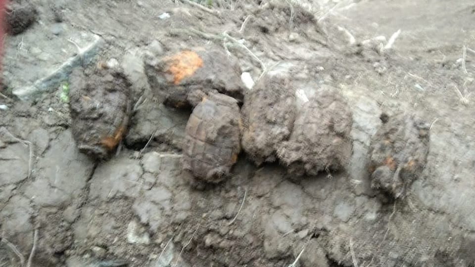 Jammu Kashmir: Hand grenade found during digging in Manjakot