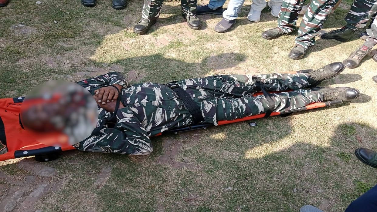 CRPF head constable commits suicide by shooting himself with rifle in rampur
