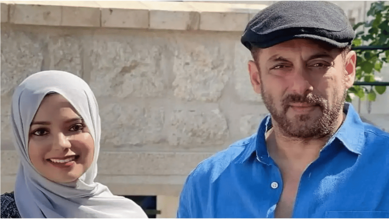 Salman Khan Poses with Female Fan on the set of Tiger 3 Social Media Users Like Actor New Look