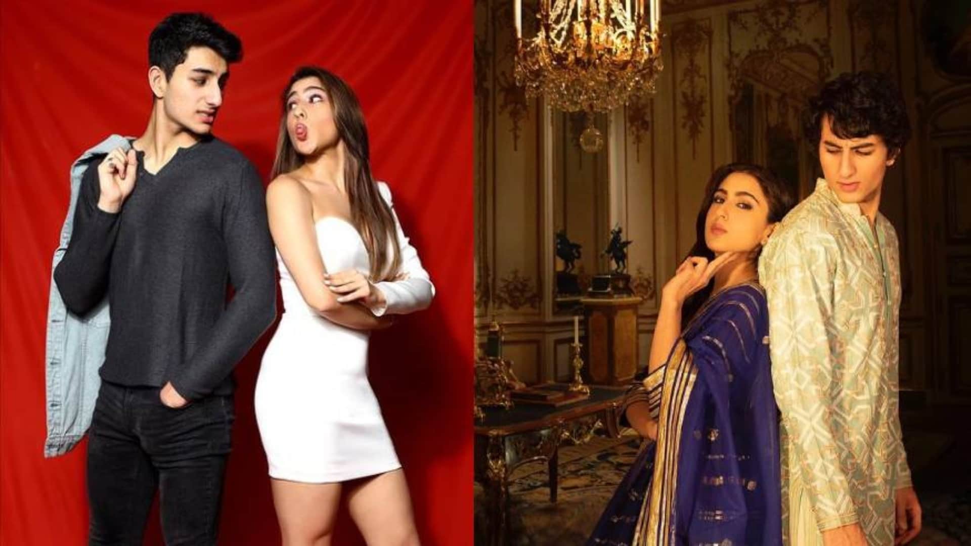 Sara Ali Khan Wishes Brother Ibrahim Ali khan On his Birthday with a picture Users Make Fun For A messy Room