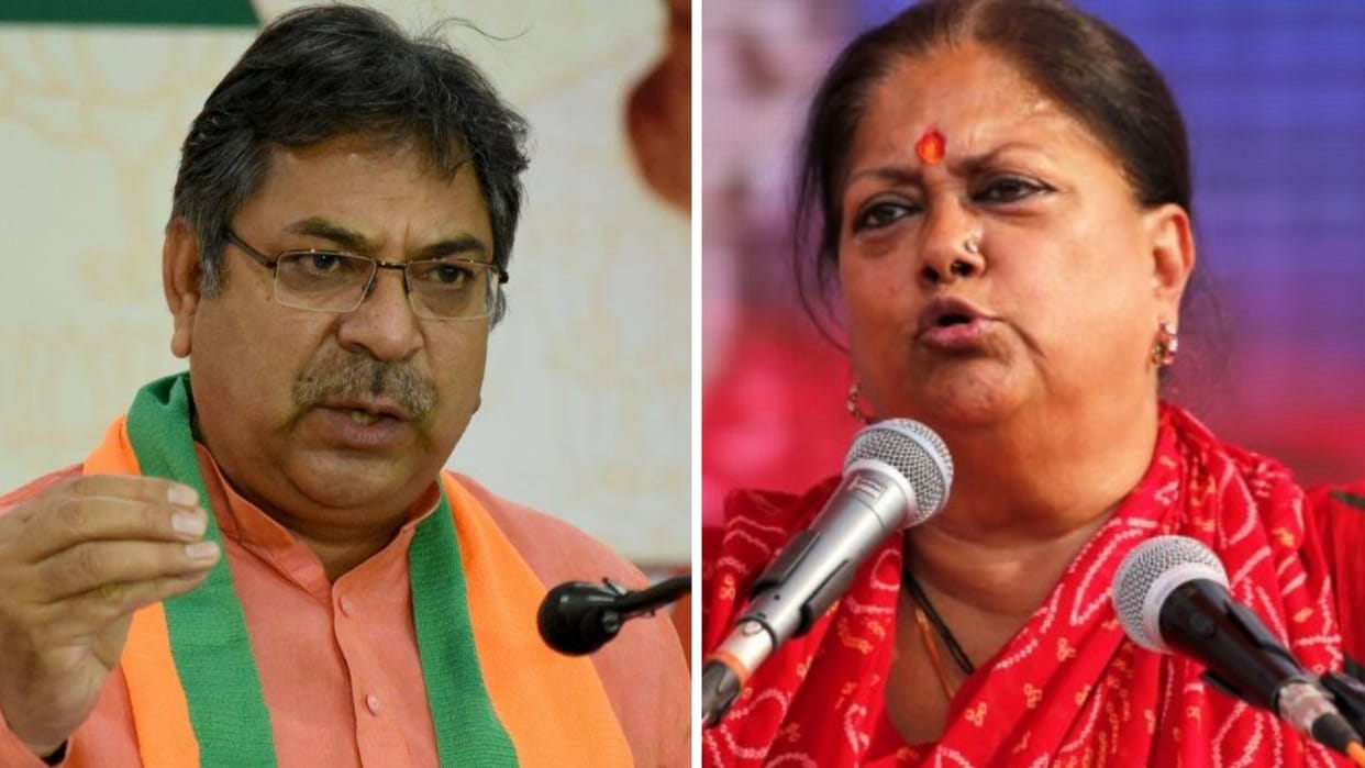 Rajasthan Assembly Elections 2023 Tussle continues between Vasundhara Raje Scindia and Satish Poonia