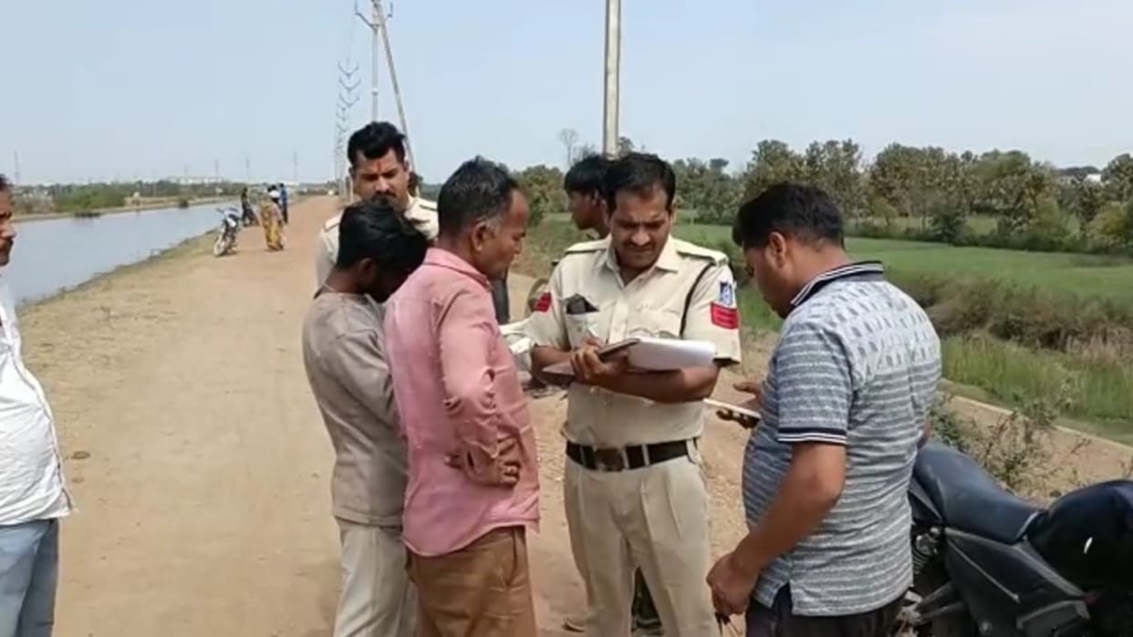 youth drowned in Lower Purva canal of Bansagar in Satna SDRF team engaged in search of dead body
