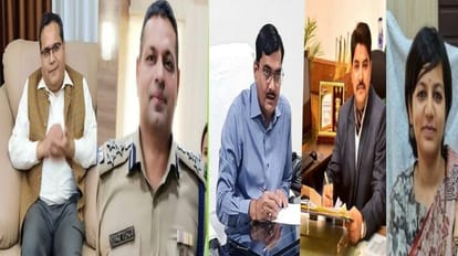 अलीगढ़ के पुलिसऔर प्रशासनिक अधिकारी