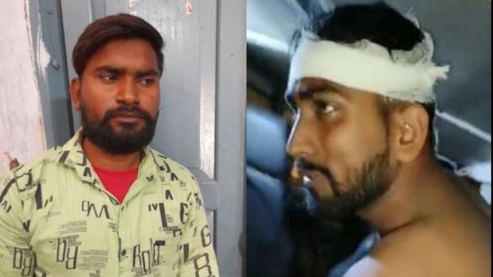 Cafe waiter arrested who shot a man in bareilly