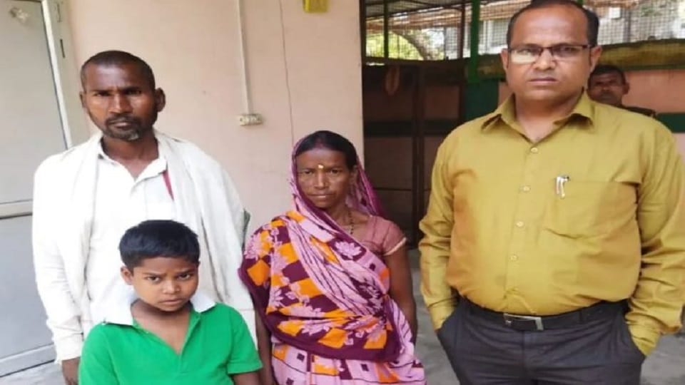 Parents found missing son before Holi 2023