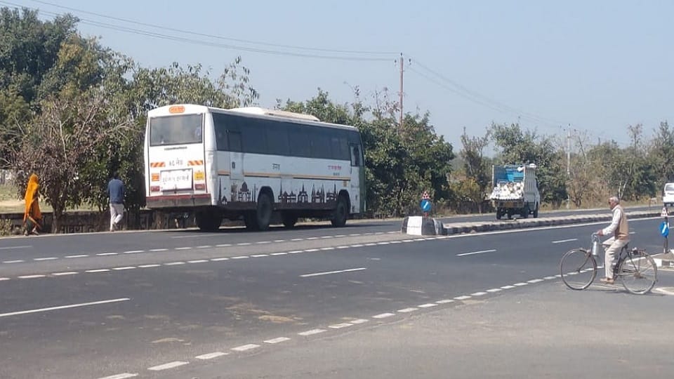 No seats in trains lack of buses people reach their villages on the festival