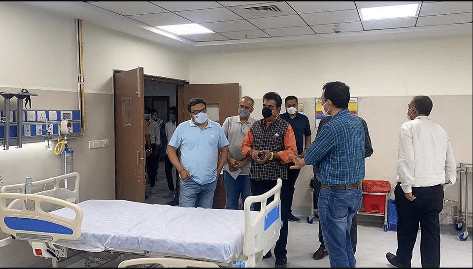 influenza corona case in indore alert health