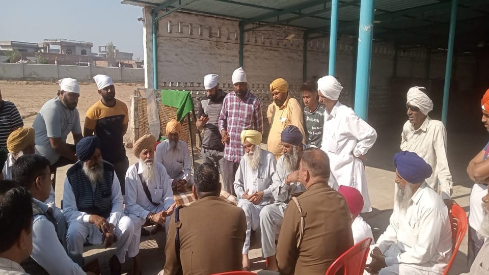 Tension over occupation of Gurudwara in Chandpura village of Fatehabad