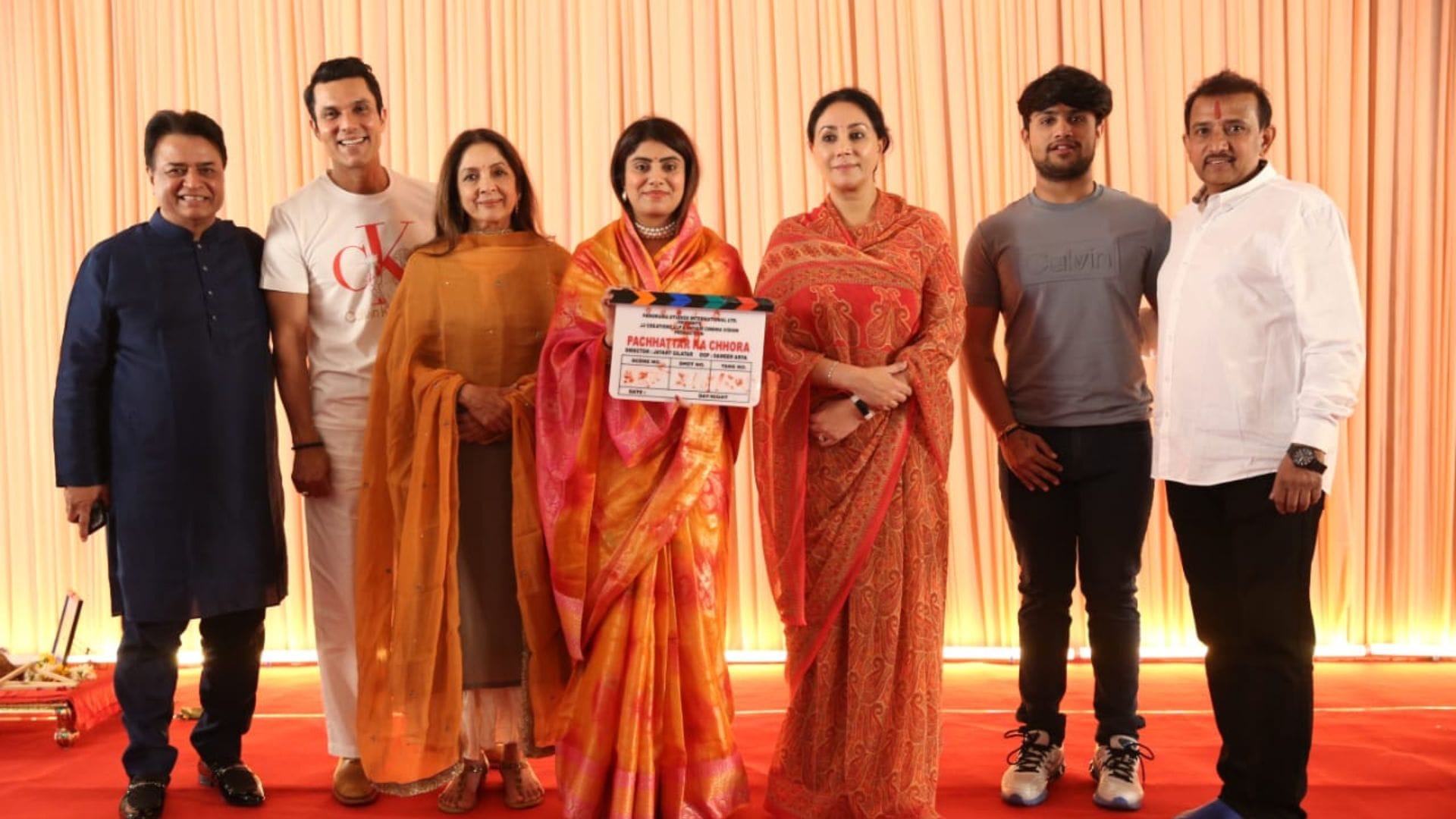 Randeep Hooda starts a situational comedy film Pachhattar Ko Chhora with neena gupta in rajsamand