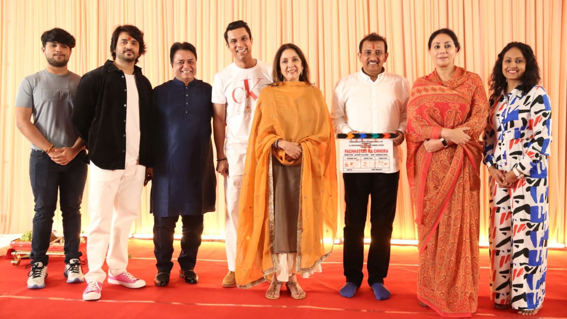 Randeep Hooda starts a situational comedy film Pachhattar Ko Chhora with neena gupta in rajsamand