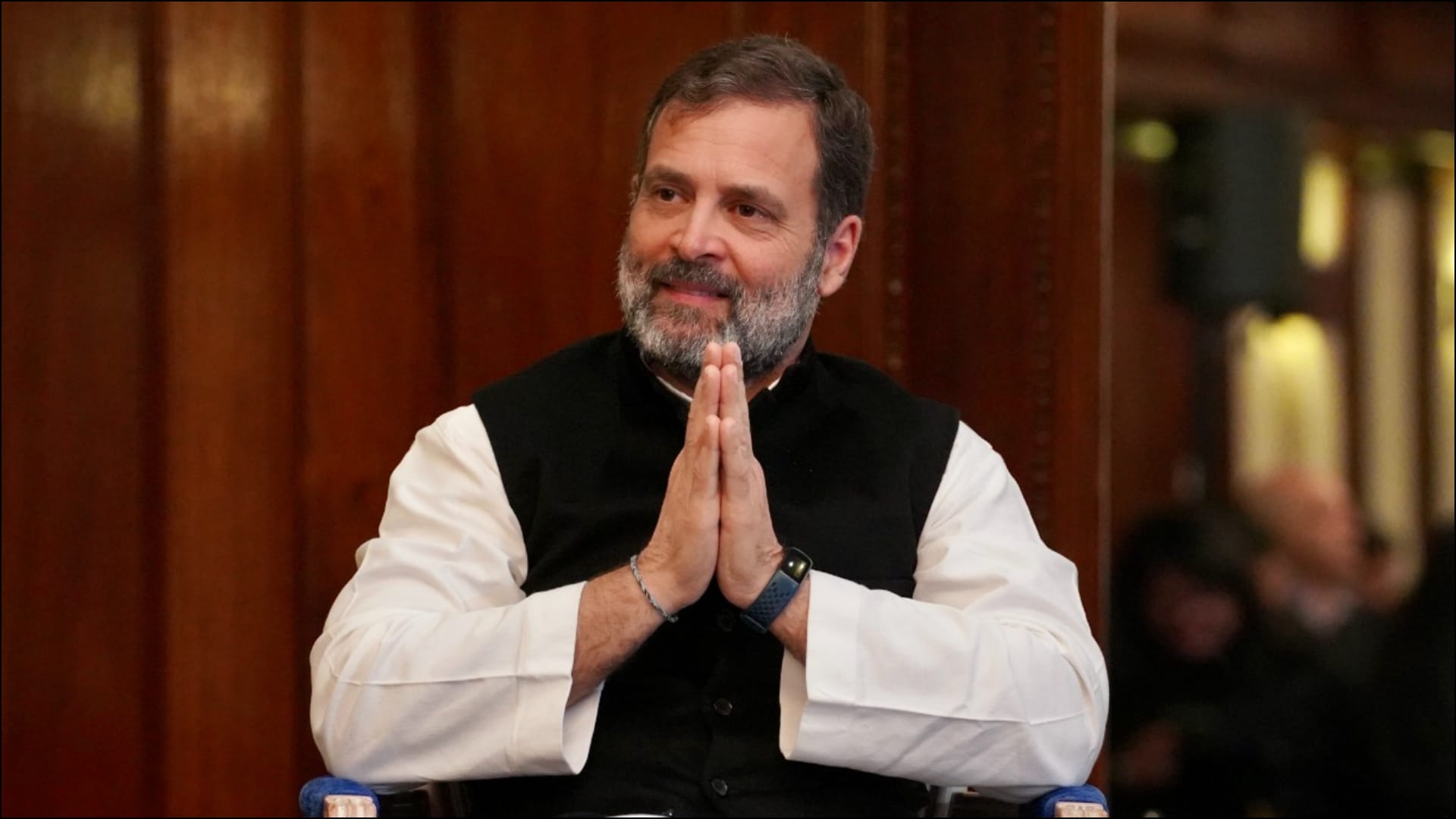 Mikes in our Parliament are silenced Rahul Gandhi tells British MPs