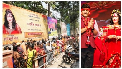 Radhe Maa Birthday: MP Manoj Tiwari and Vijay Sampla especially came to attend celebration