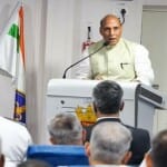 रक्षा मंत्री राजनाथ सिंह।